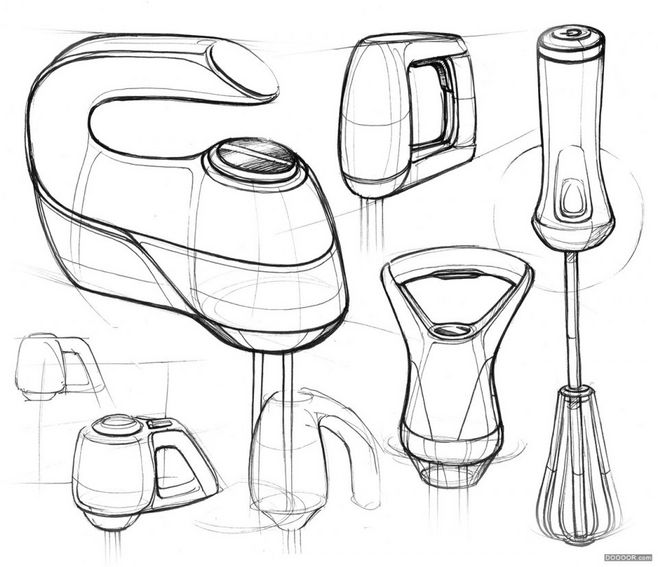 從經(jīng)典家居到未來科技 解讀Matt Seibert設(shè)計(jì)手繪中的工業(yè)美學(xué)
